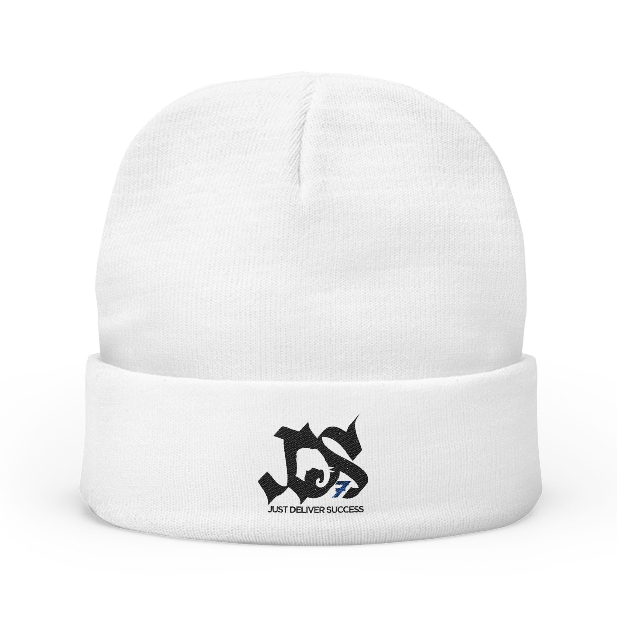 JDS Beanie White Modern Casual Fashion Beanie Hat