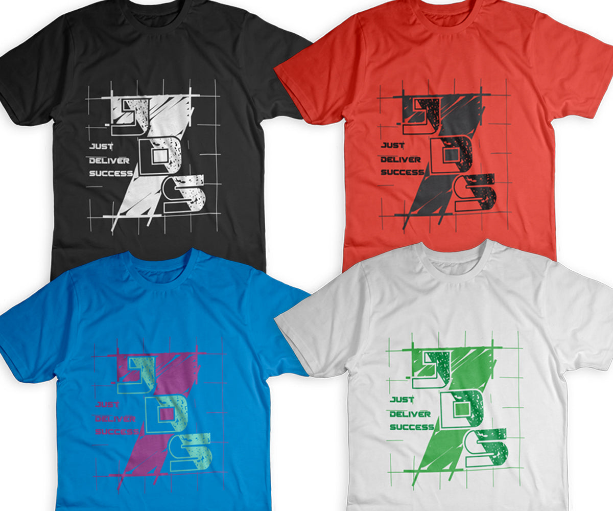 Block 7 Modern Streetwear Graphic Fashion T-Shirt