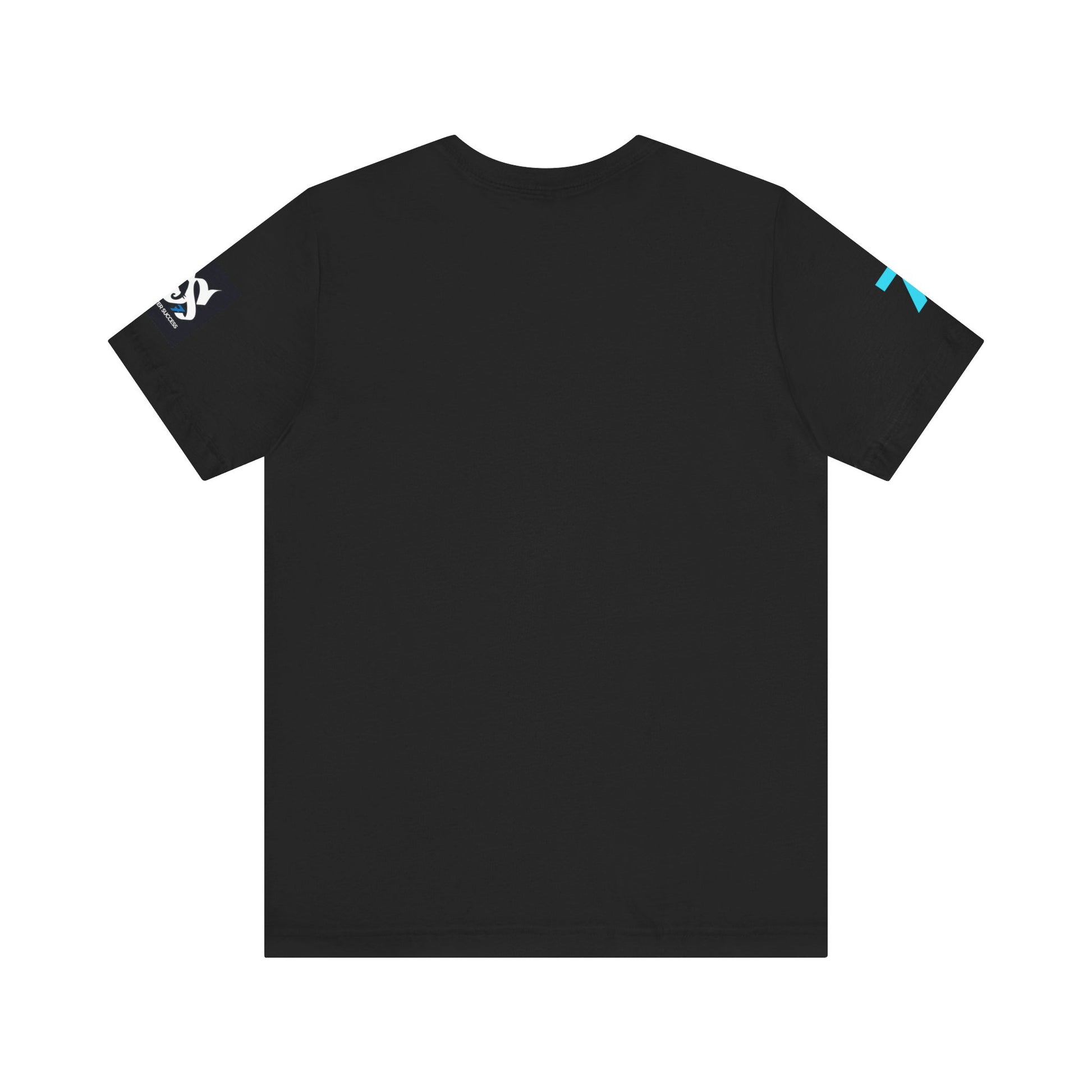 Just Deliver Success Light Blue That City 7 Summer Collection black t-shirt back view