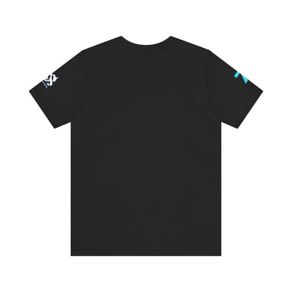 Just Deliver Success Light Blue That City 7 Summer Collection black t-shirt back view