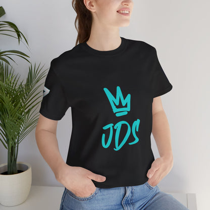 Just Deliver Success Blue Combo That City 7 Summer Collection black t-shirt with turquoise crown logo