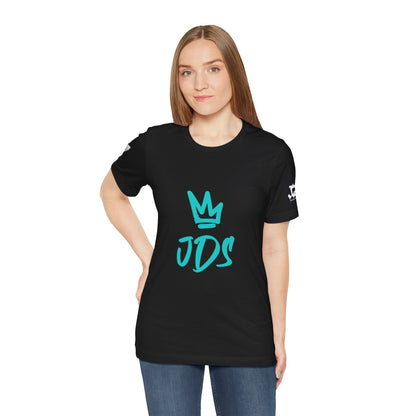 Just Deliver Success Blue Combo That City 7 Summer Collection black t-shirt with JDS logo
