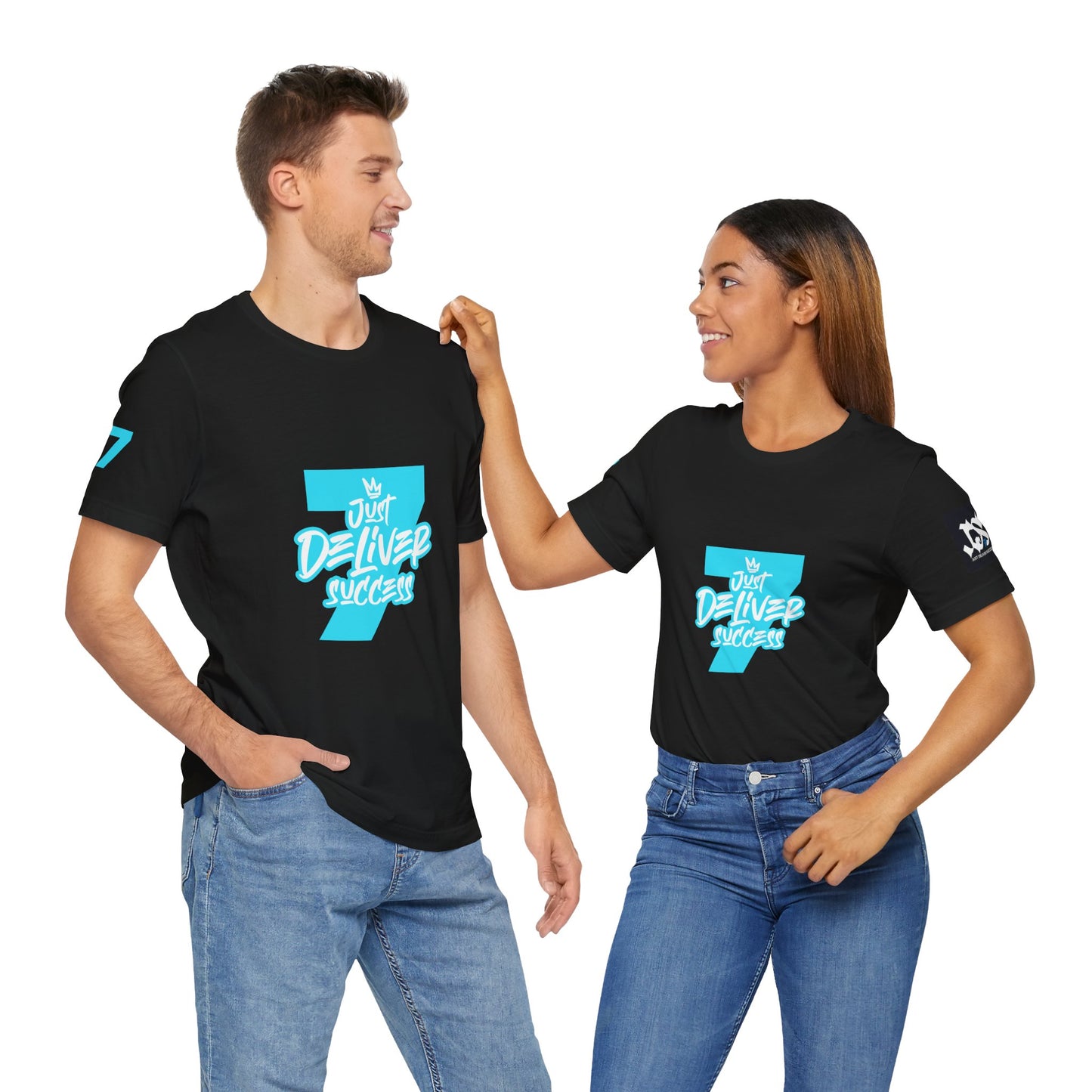 Just Deliver Success Light Blue That City 7 Summer Collection - Men's and Women's t-shirts with a stylish design.